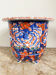Flower pot in porcelain Imari 19th century