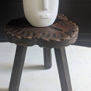 Brutalist tripod stool