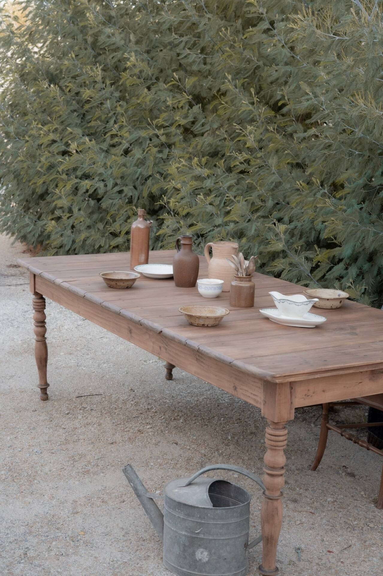 Renovated old farmhouse table