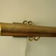 Pair of brass adjustable wall reading lights 1960s