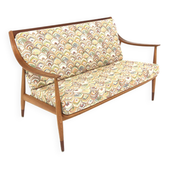 2-seater sofa "FD144", Peter Hvidt & Orla Mølgaard-Nielsen, France & Søn, Denmark, 1950