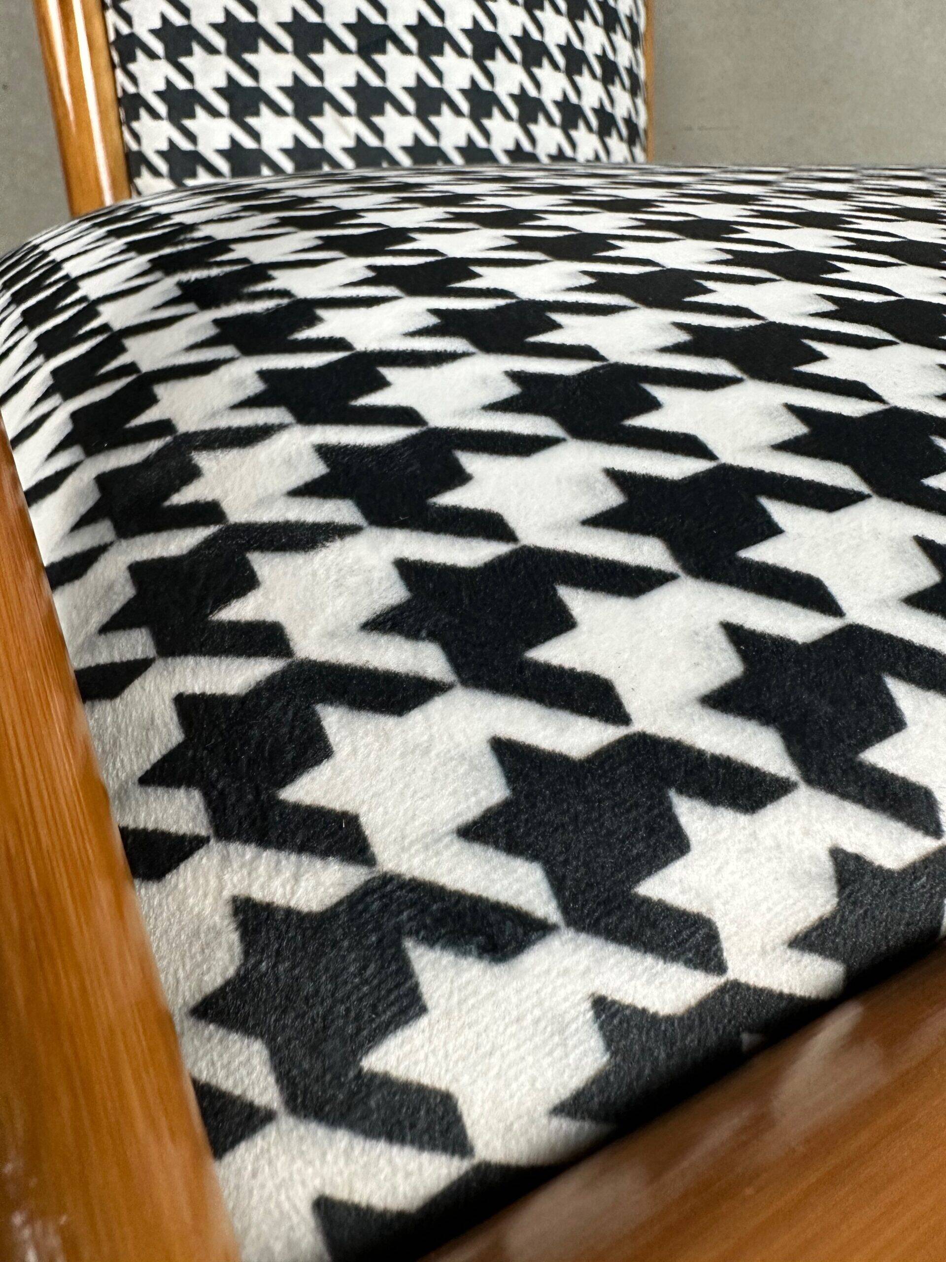 Fauteuil en bambou 'Pied De Poule'