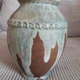 Vintage Greber vase signed les Fontainettes