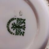 Pink Art Deco coffee service Victoria Porcelain Bohemia – 12 cups – years