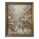 Huile sur bois orientaliste