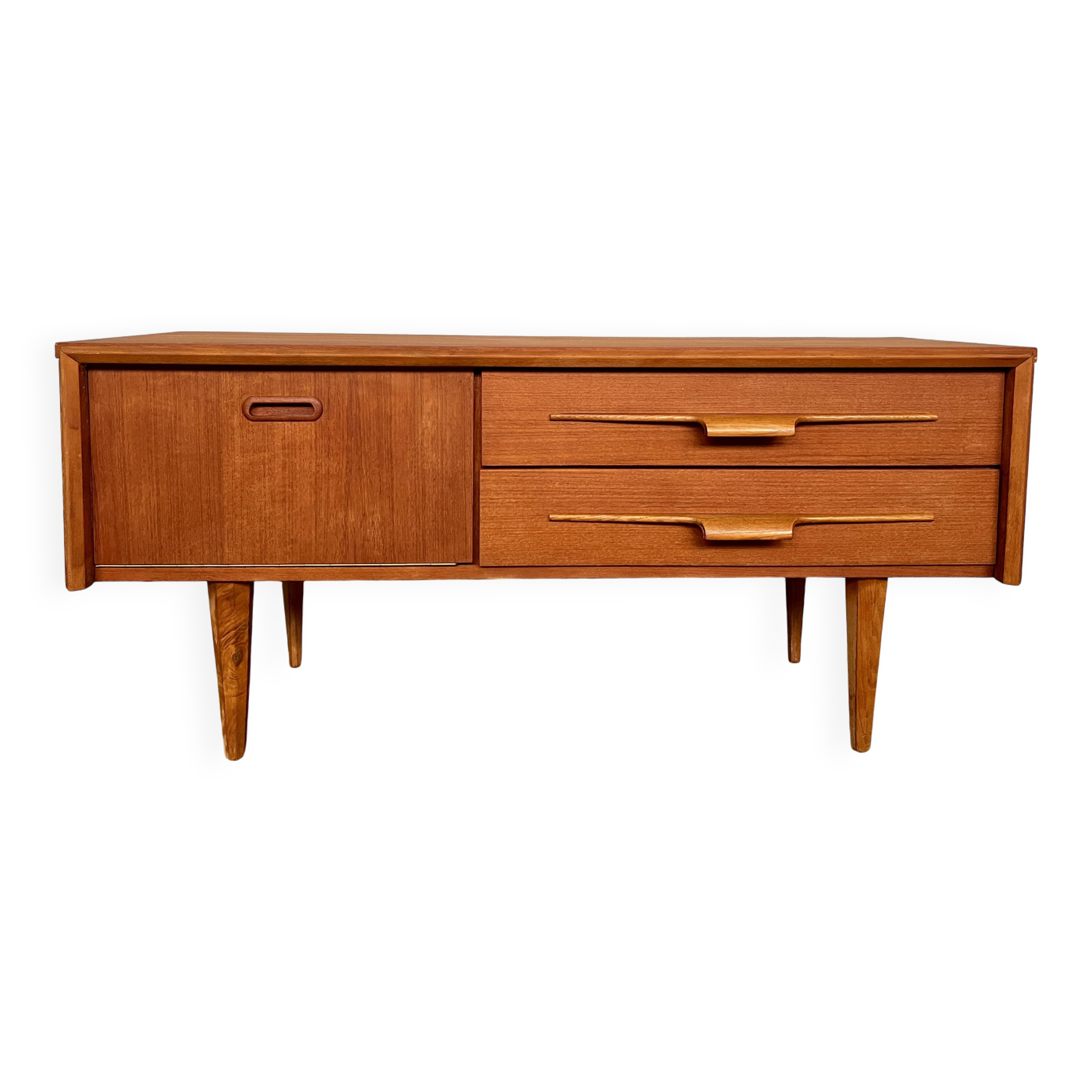Scandinavian teak TV cabinet / sideboard