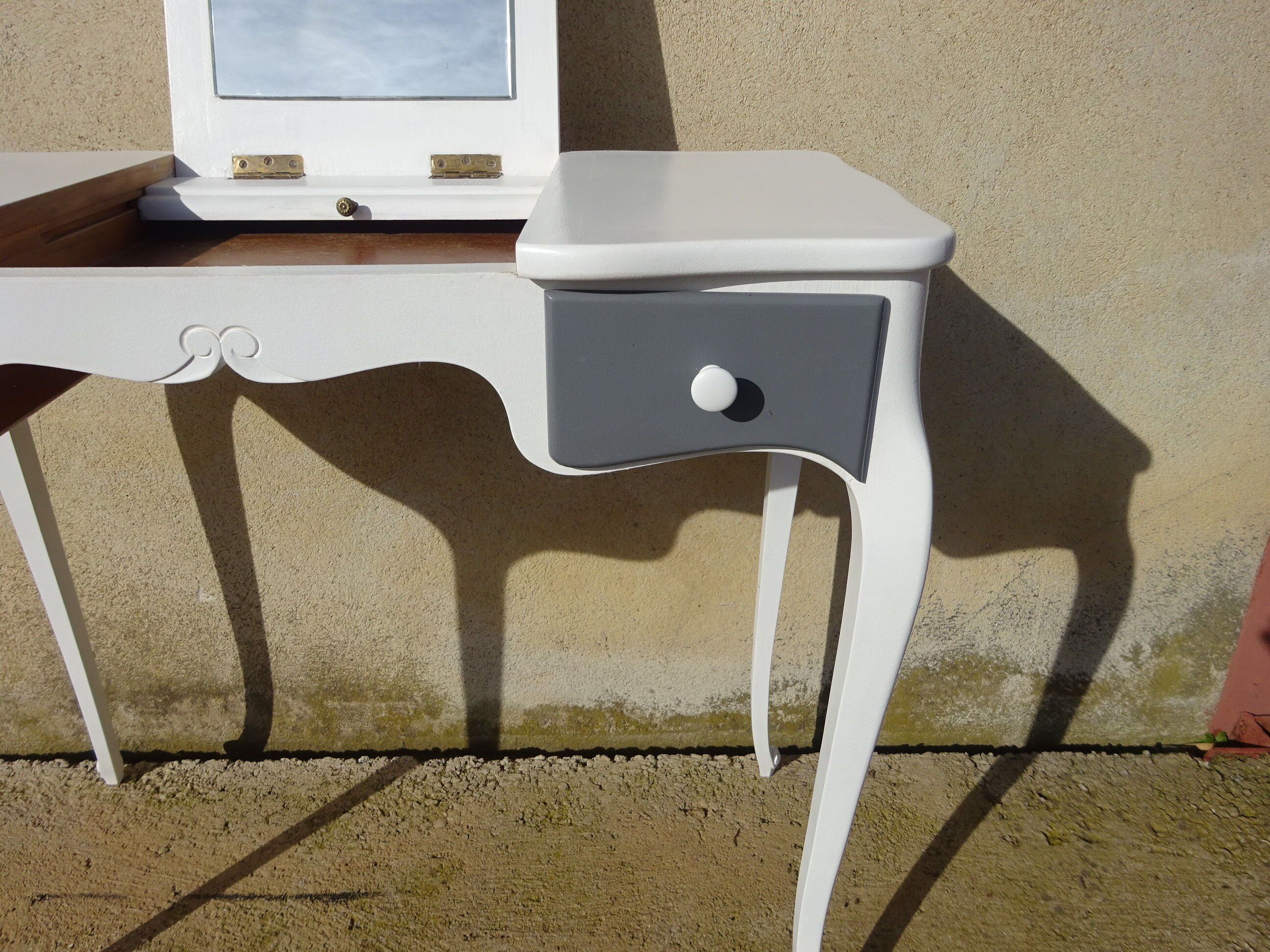 Small wooden dressing table