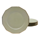 Limoges - M. Mandavy. 6 octagonal flat plates.