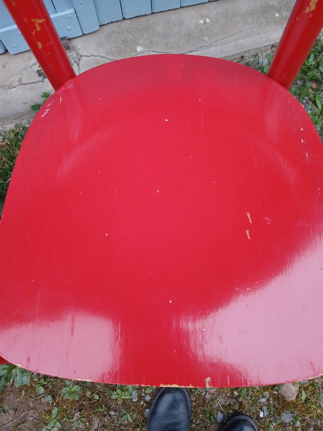 2 antique bistro chairs