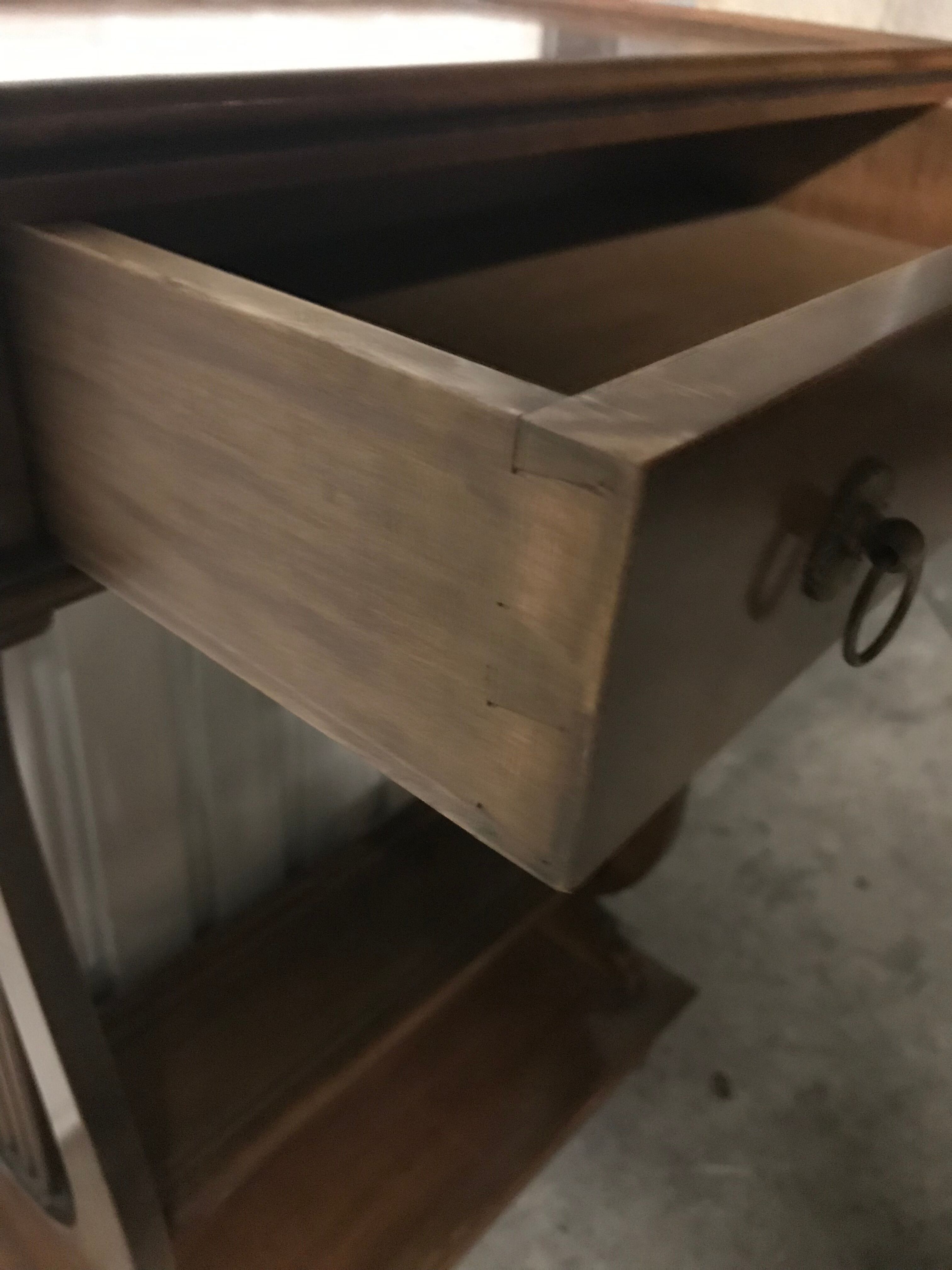 "Lyre" bedside table