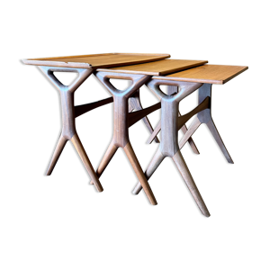 Lot de tables gigognes