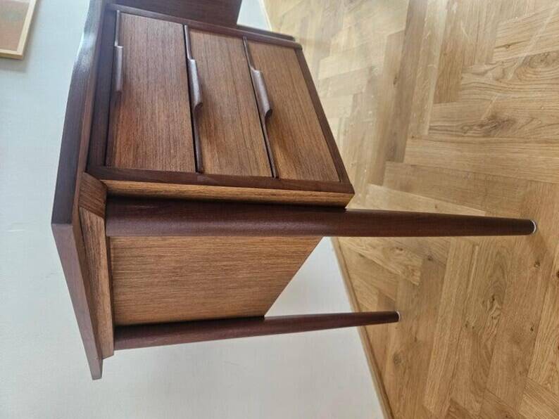 Very Rare Midcentury Teak Desk / Table, Denmark, 1960s