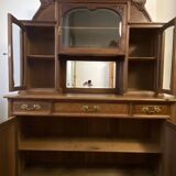 Mahogany china cabinet