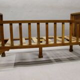 Louis Philippe walnut children's bed