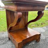 Restoration period console in walnut circa 1800