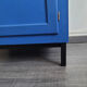 Vintage blue boarding wardrobe