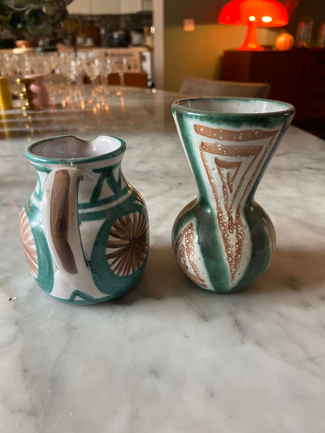 Pair of ceramics by Robert Picault