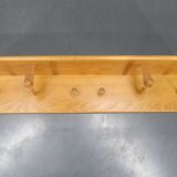 1970s Rare Aksel Kjersgaard Ash Wood Wall Hanger, Denmark