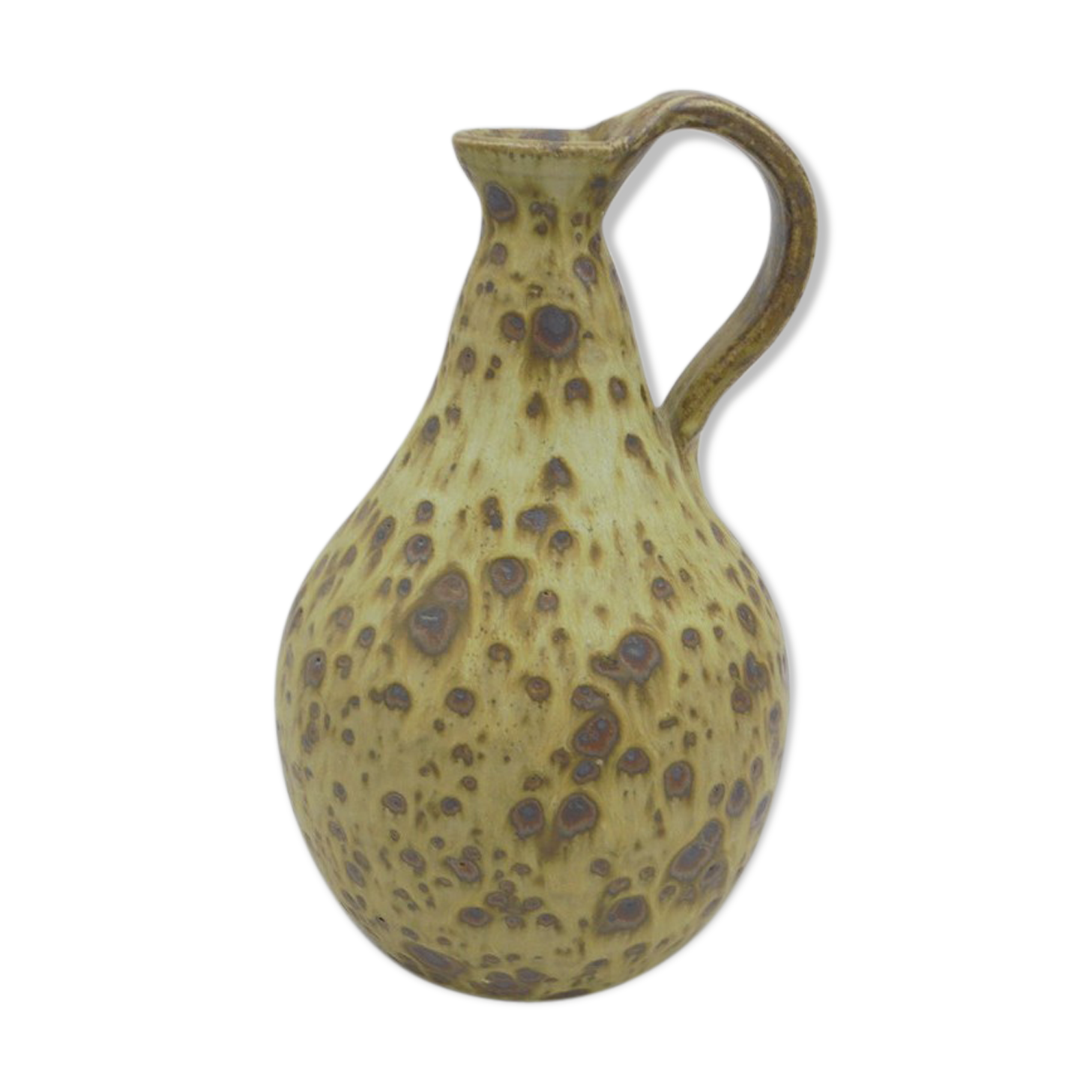 Stoneware pitcher vase