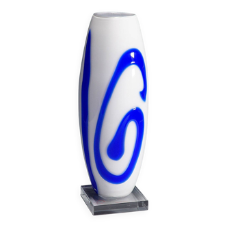 Large Murano glass art vase by Francesca Rosella for V. Nason & C.