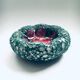 Mid-Century Italian Modern Art Pottery Bowl with Ocean Coral Structure, 1960s