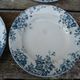 Set of 4 Saint Amand Hamage Marie Louise service plates with b motifs