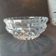 Vintage crystal bowl with radiant decoration, 20 cm