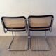 Paire de chaises Marcel Breuer Cesca B32