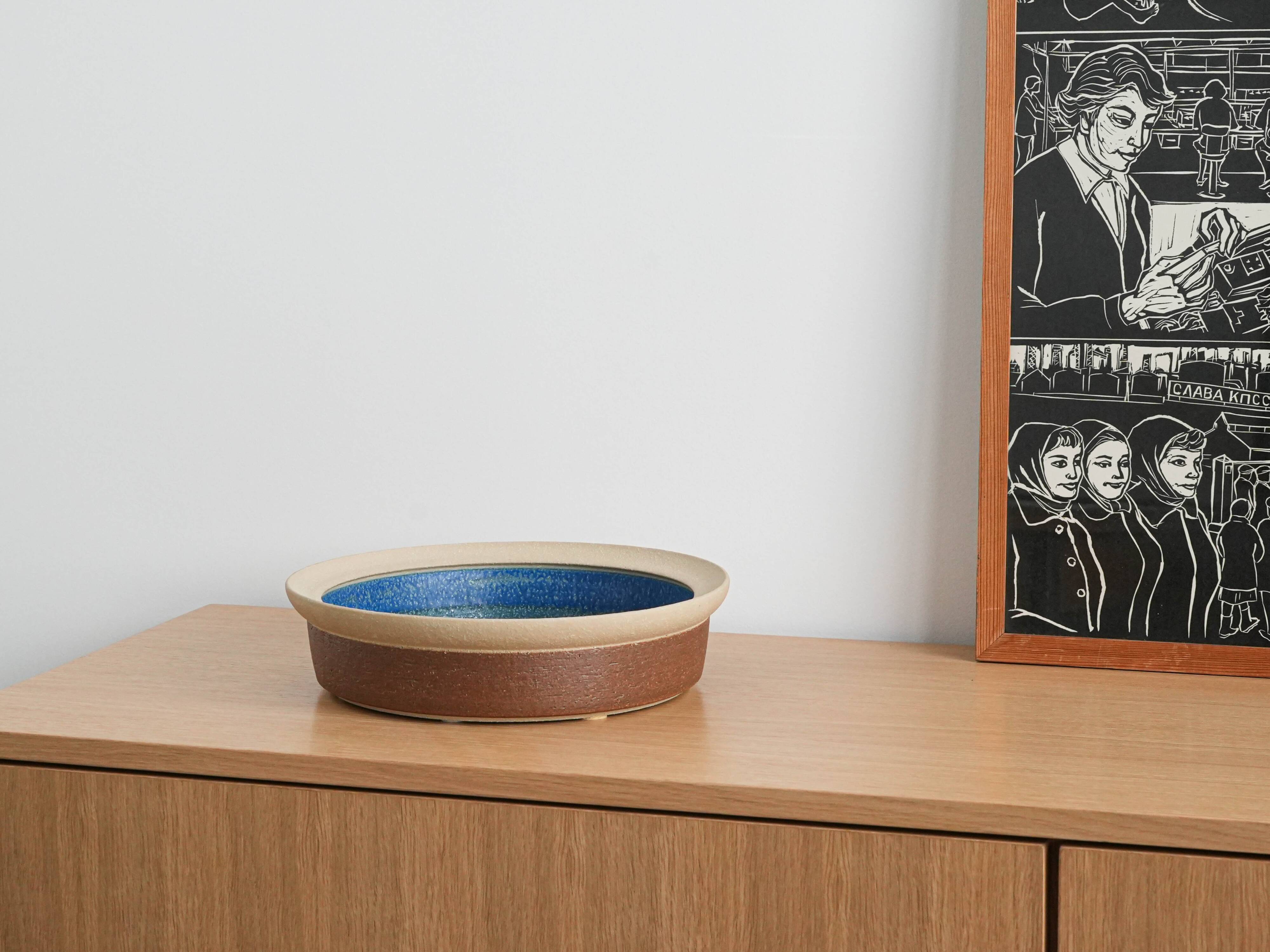 Ceramic bowl, Danish design, 1960s, manufacturer: Søholm