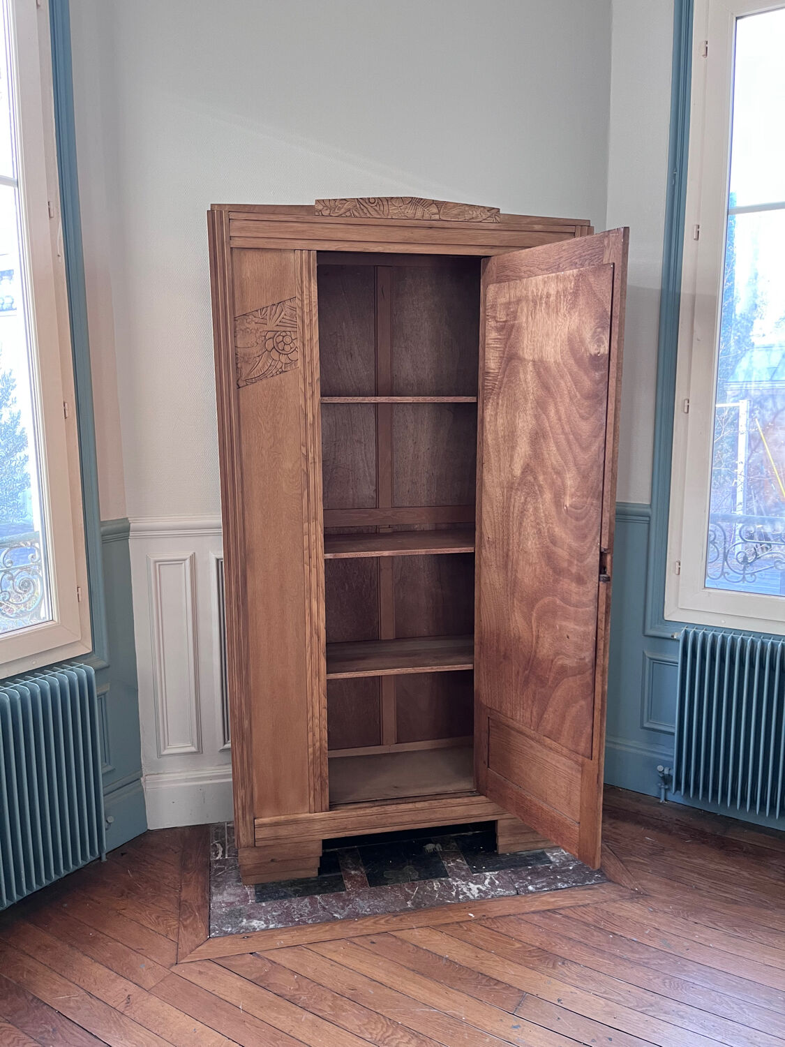 Art Deco mirrored wardrobe