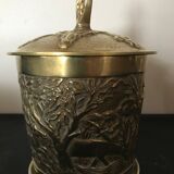 Pot à tabac en bronze Max Le Verrier