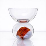 Mid-Century Decorative Glass Piece, 1970s