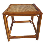Small woven rattan table