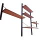 Vintage 3-piece wall unit with desk by Louis van Teeffelen