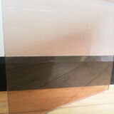 Plexi nesting tables by Michel Dumas