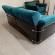 Larissa lounge set by Vittorio Introini for Saporiti Italia, 1970s, set of 3