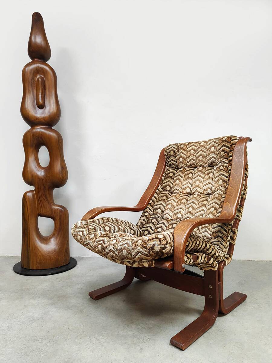 Vintage Siesta lounge chair & ottoman