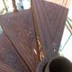 Spiral staircase in cast iron XXth