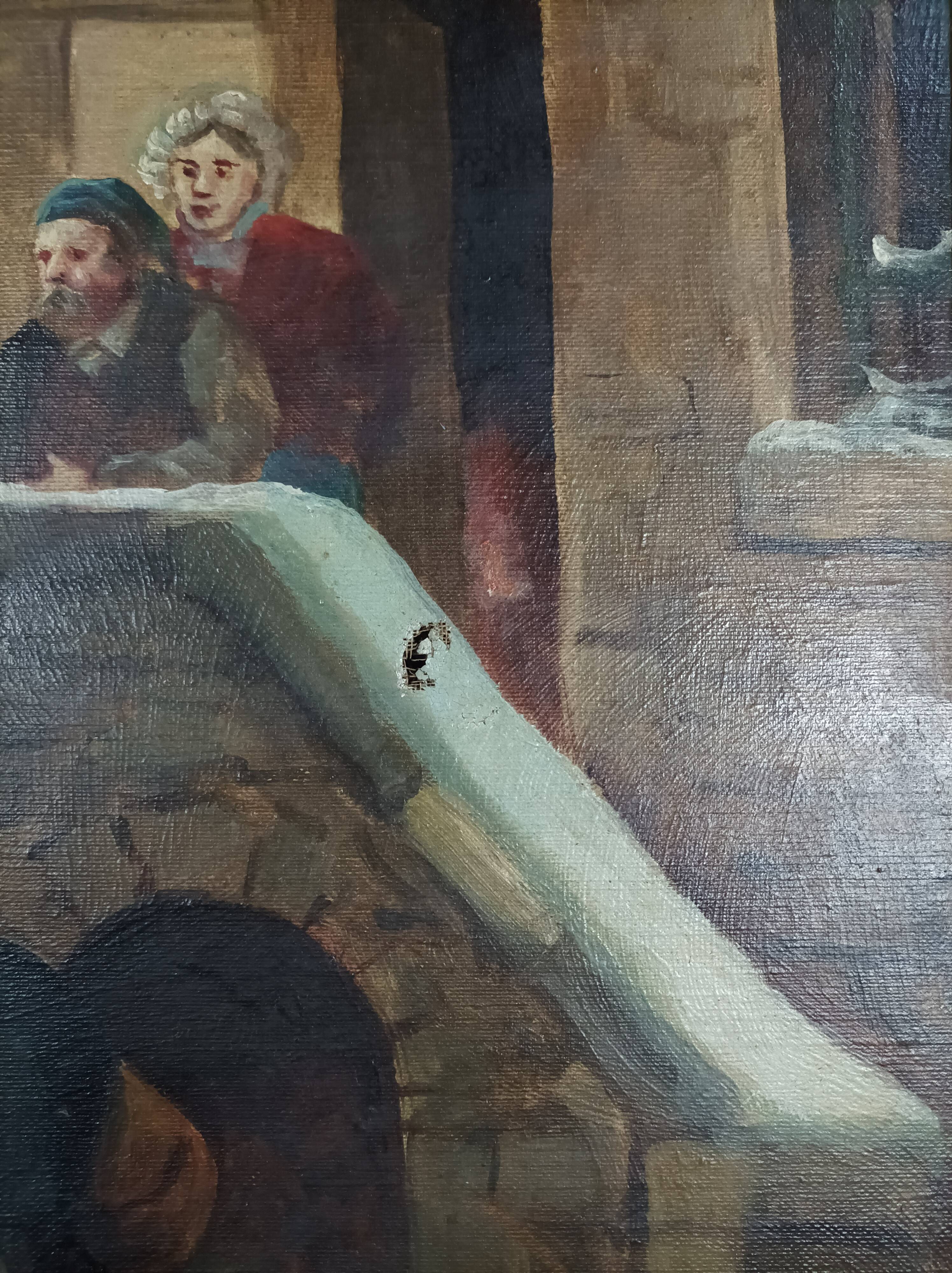 Oil on canvas by Lebrun