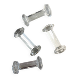 Lot de 4 porte-couteaux en verre anciens