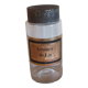 Old medicine jar - glass apothecary: Flax seeds
