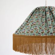 Suspension textile conique Bella imprimée "bohemian flora"