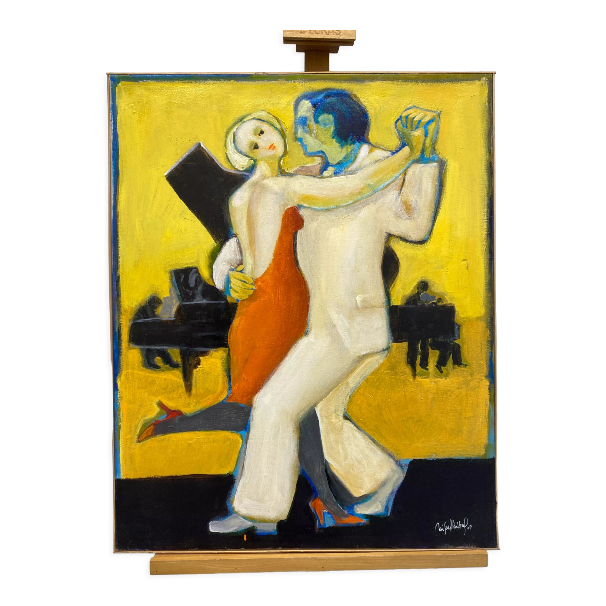 Portrait of Tango dancers