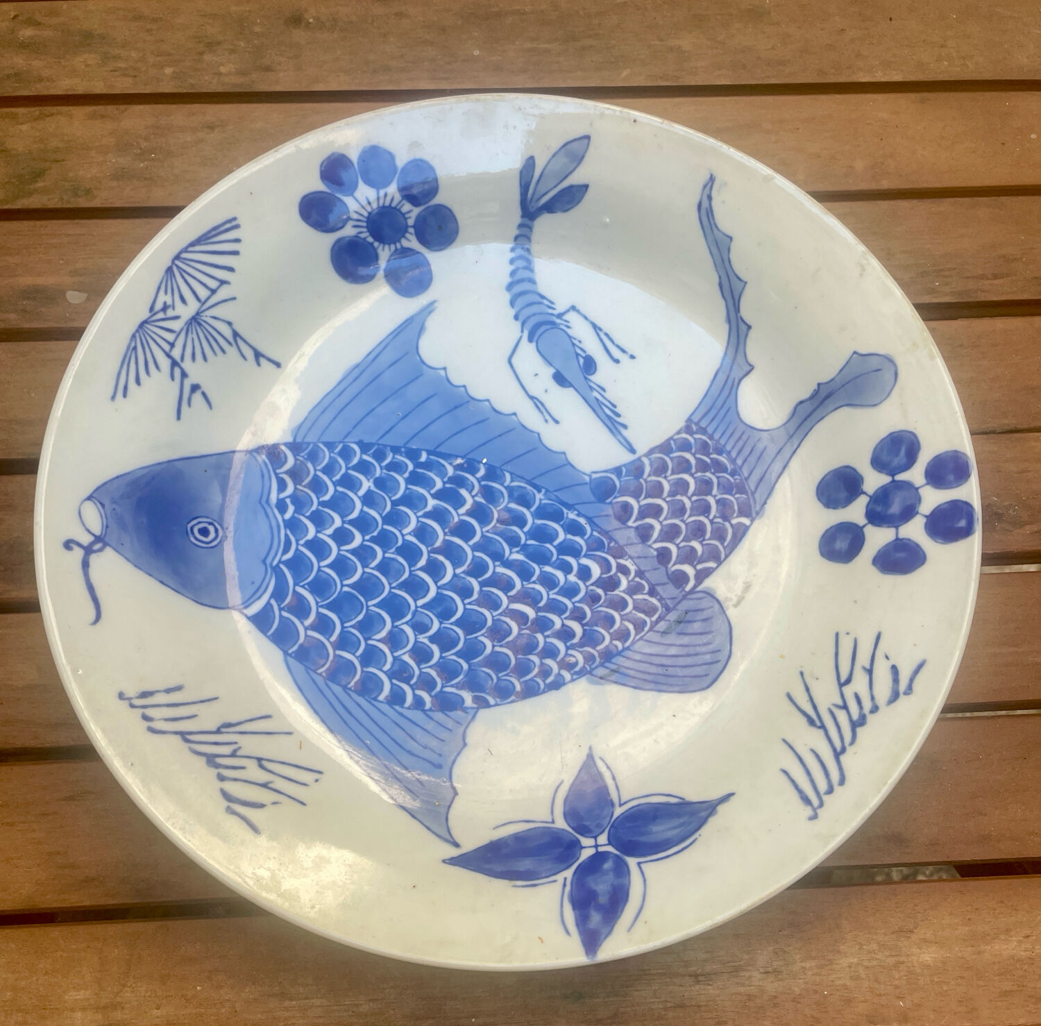 Complete set with Carpe Koi Blue design.