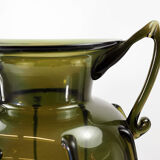 Art deco glass vase by Vittorio Zecchin for Cappellin Venini, 1920s