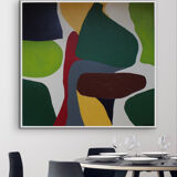 Green paint square format