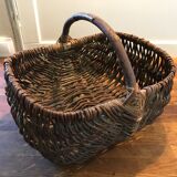 Old wicker basket