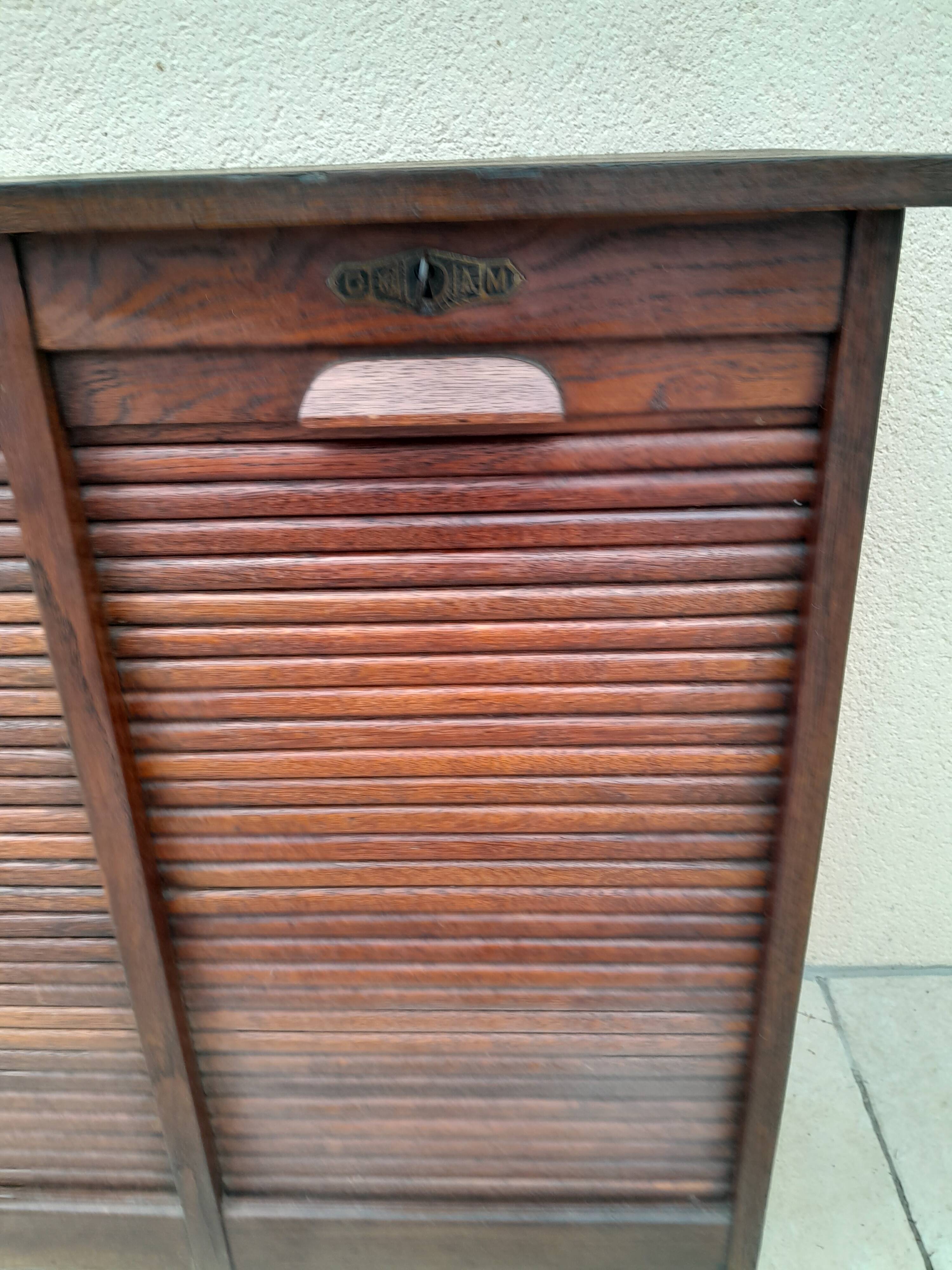 Meuble de métier de rangement classeur de bureau vintage 1960 - Vendu