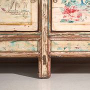 Antique buffet painted in pine wood – China, circa 1930