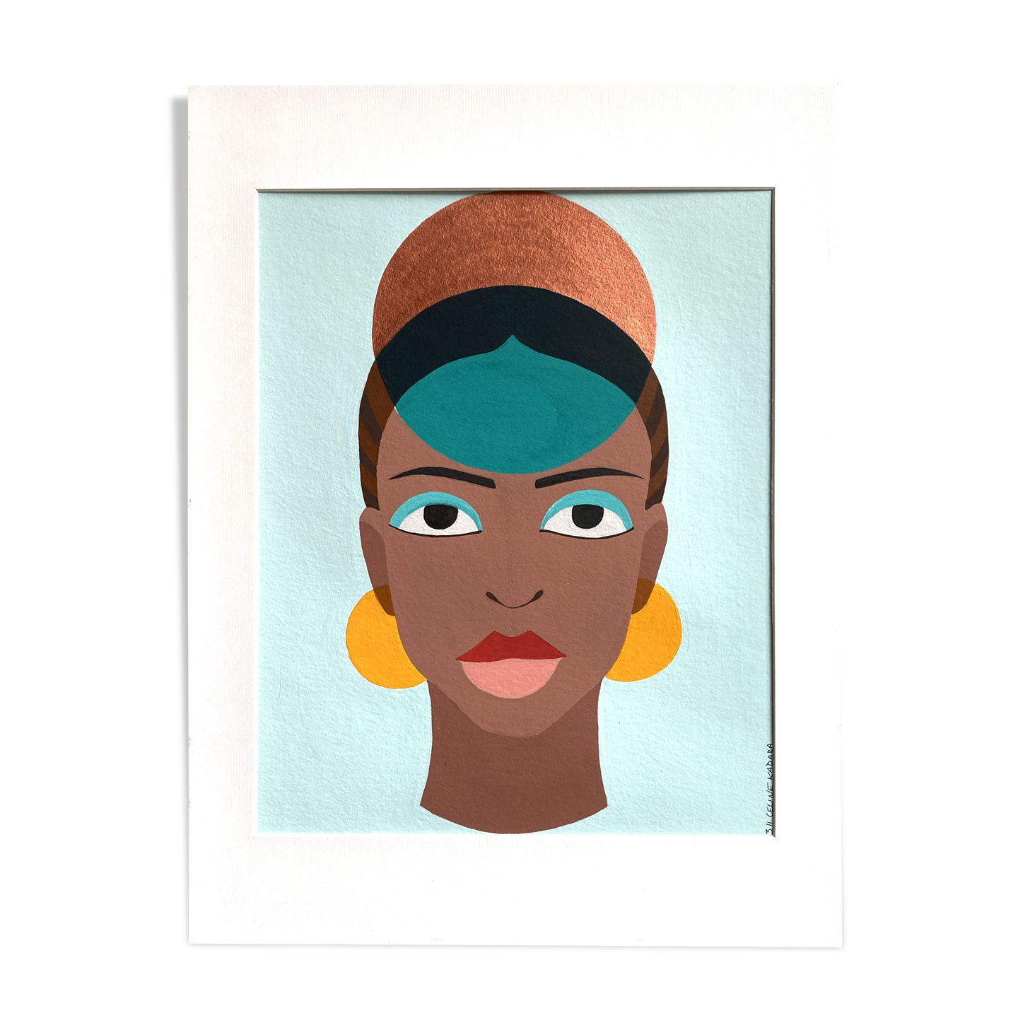 Original illustration "Maliame" by Céline Kadara